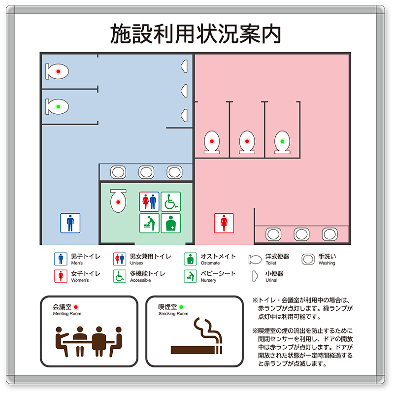 ノックは無用！ カスタマイズパネル