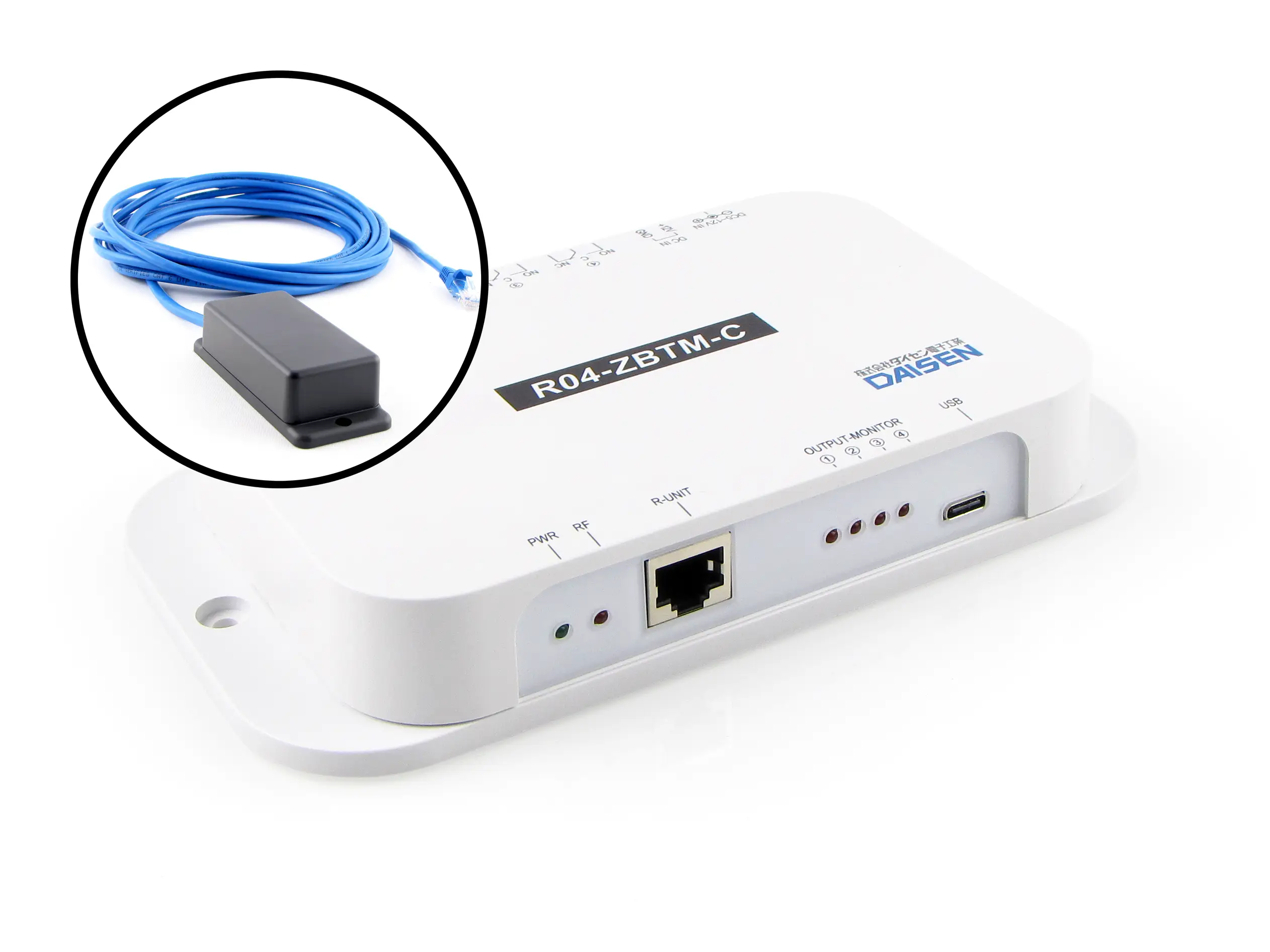4点リレー接点出力2.4GHz帯無線受信機外部ユニットセット R04-ZBTM-C-RU